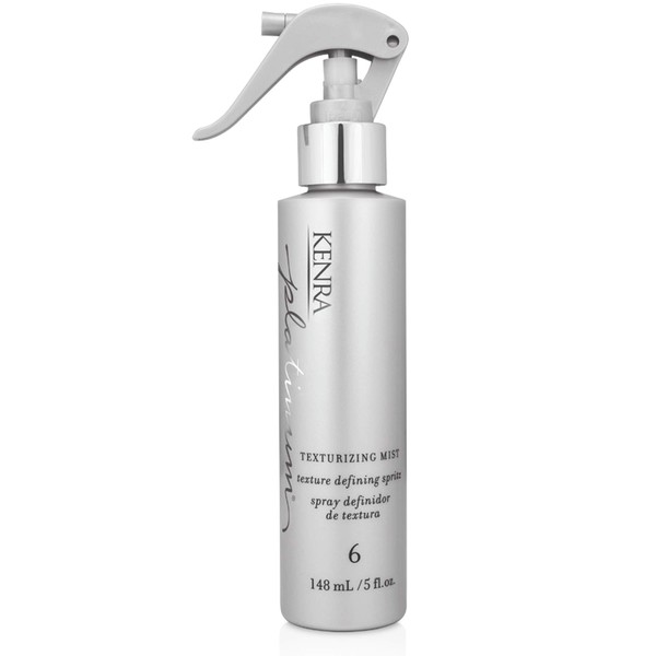 Kenra Platinum Texturizing Mist 6 | Texture Defining Spray | Defines Texture & Boosts Fullness | Protects Against Humidity Up To 24 Hours | Flake-Free & Non-Drying | All Hair Types | 5.0 fl. oz