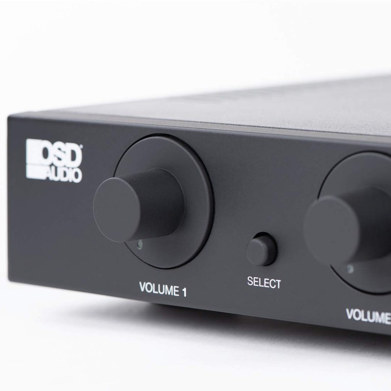 OSD Audio 4X Speaker Selector w/Volume Control Resistor Audiophile -