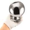 Sourcingmap 80mmx80mm Ball Top Cap 201 Stainless Steel Silver Tone