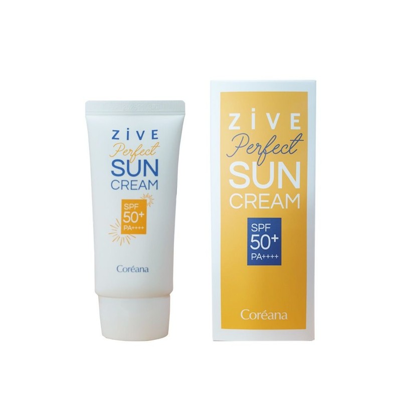 코리아나 [Wrinkle improvement/whitening/UV protection] Coreana Ziv Perfect Sun Cream SPF50+