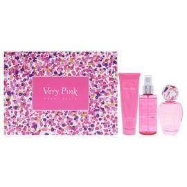Perry Ellis Very Pink for Women - 3 Pc Gift Set 3.4oz EDP Spray, 3oz Body Lotion, 4oz Body Mist