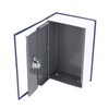 Safe Box Simulation Book Shape Decorative Storage Money Case for