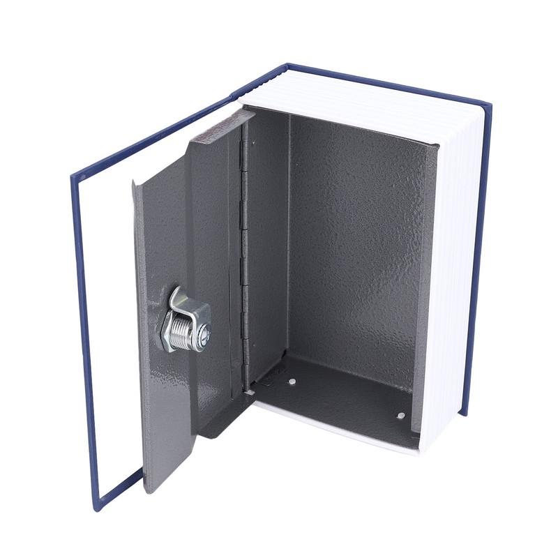 Safe Box Simulation Book Shape Decorative Storage Money Case for