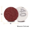 SPEEDWOX 40 Grit Hook and Loop Sanding Discs for Drill