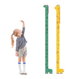 Children's Height Chart Height Chart Giraffe Dinosaur Height Chart Children's Height Chart Children's Height Chart Wall Sticker Children's Room 170 cm