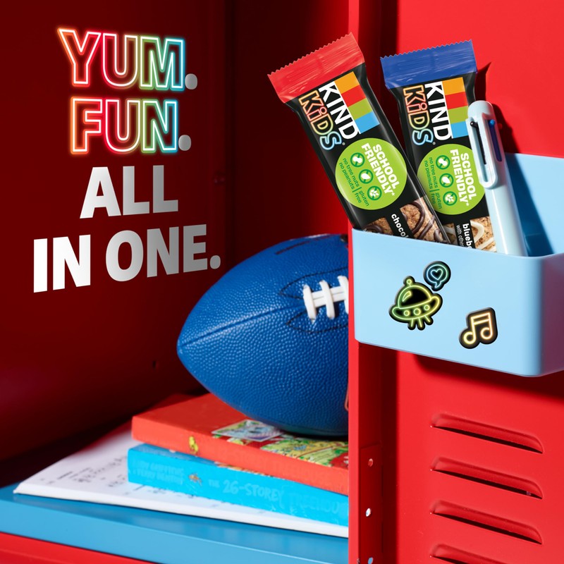 KIND Kids School Friendly Blueberry Muffin and Chocolate Chip Oat