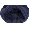 styleBREAKER Unisex Knitted Loop Scarf and Hat Set, Plain Knitted
