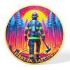 IELCJJ Firefighter Challenge Coin - Maple Leaf Canada First Responder