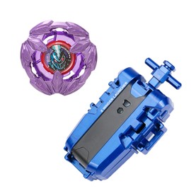 DEZAWRTY Gyro X Set with Lance Knight Right Spinning Top and X String Launcher, Defense Type Starter Pack, Great Toy Gift for Boy Kid 6+