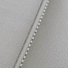 NLQR Driver Side Bottom Seat Cover Replacement Leather Gray Compatible