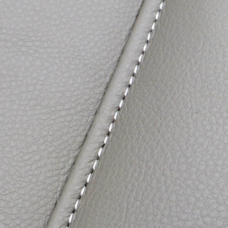 NLQR Driver Side Bottom Seat Cover Replacement Leather Gray Compatible