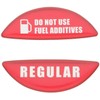 HASEPRO Magical Carbon [Hologram Fuel Cap Emblem] (Red) Honda (For