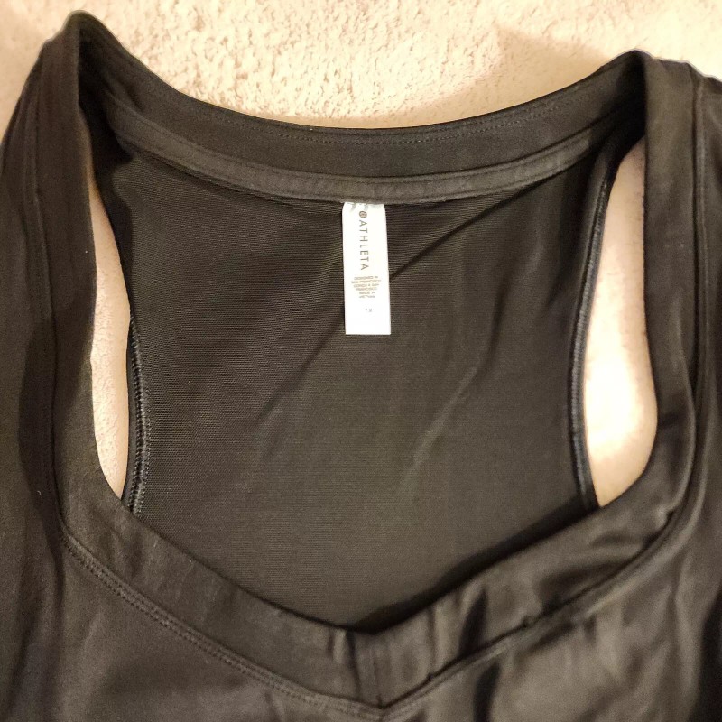 Athleta NWT Athleta Shanti LACE Crop Tank Top Size 1X