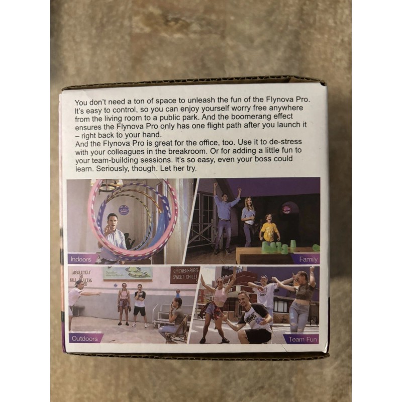 FLYNOVA Kids Light Up Magic Ball Toy,Hover Boomerang Spinning Cosmic