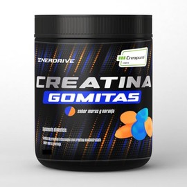 Gomitas de Creatina, Sabor Naranja y Moras, 30 Servicios 90 Gomitas, Sello Creapure                                                                   