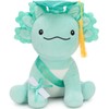 Tezituor 2026 Graduation Axolotl Plush Toy, 8" Cute Graduation Stuffed
