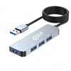 Qjin USB 3.0 Hub for Acer, Dell, HP Laptop &