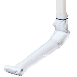 Vinyl Downspout Gutter/Drain Extension, 46” Long