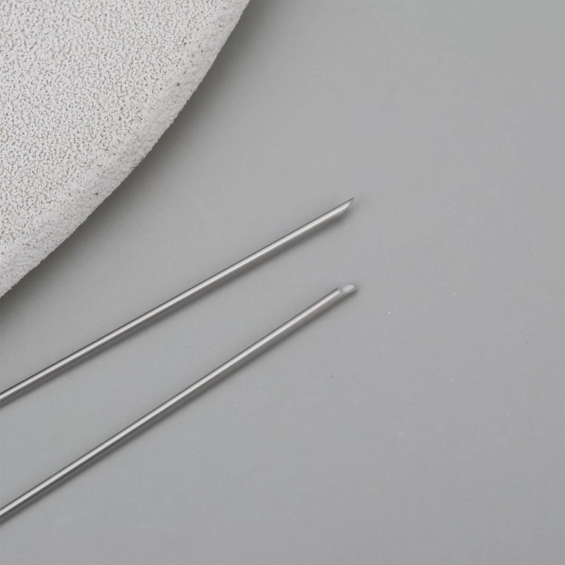 AS Axis Spindleon 10Pcs Worm Baiting Hollow Needle Bait Feeder