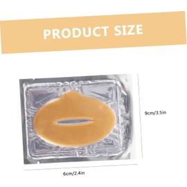 Mascarilla Labial de Colágeno Hidratante para Labios Secos 25 Piezas, Almohadillas de Gel Nutritivas Cuidado Labial en Casa y Viaje