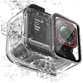 Taoricup Insta360 Ace Pro 2 New Waterproof Case, Portrait and Landscape Shooting 45M Waterproof Housing Case Protective Underwater Diving Case Shell