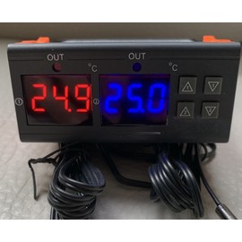 Temperature Controller Thermostat Sauna Spa Hot Tub Pool Auto Heat Cold Alarm