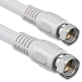 1aTTack.de Aerial Cable with Coaxial F-Connector Type Male to Female with One, Two, Three, or Fourfold Shielding 75 dB 85 dB 100 dB 110 dB 120 dB 125 dB