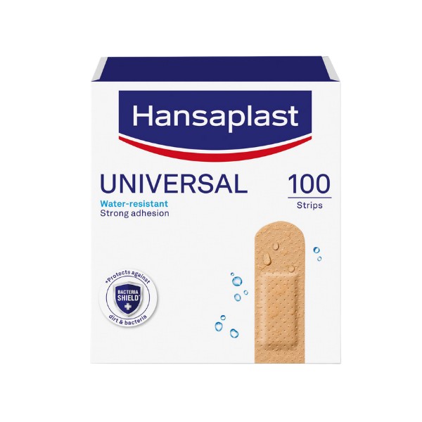 Hansaplast Family Pack Universal Water Resistant (3,0 cm X 7,2 cm) 100 pcs