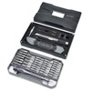 69Pcs Accurate Screwdriver Kit Magnetic 4x28mm Matte Chrome Long Diameter