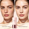 Color Correcting Tinted CC Serum,Lightweight Buildable Coverage (2pcs)