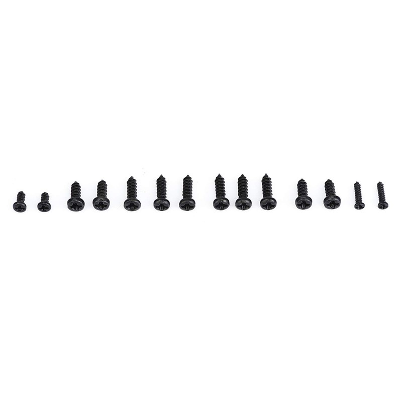 ASHATA Small Screws Assortment Kit, 1000Pcs 10 Kinds Small Multi-Purpose