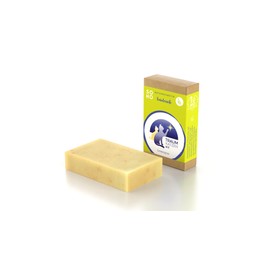 SOHO Naturkosmetik Charity Soap Lemongra Solid Shower Gel with Lemongrass Vegan Soap for Body and Hands (100 g)
