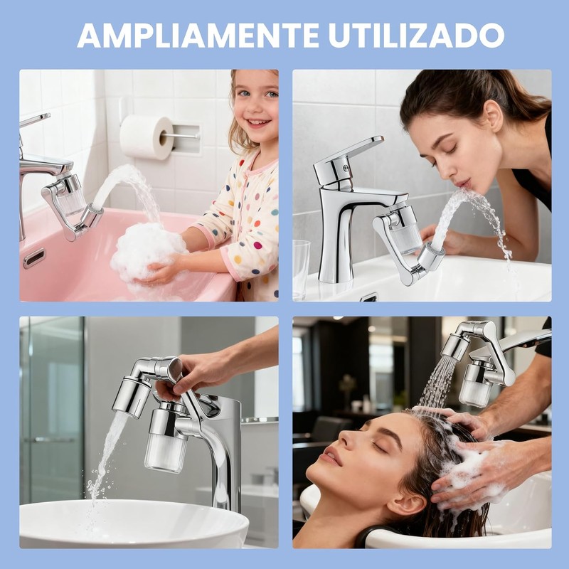 Extensor de Filtro de Grifo, Filtro de Agua para Grifo