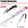JALCH 2 Pcs Auto Circuit Tester Pen for Cars &