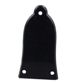 Guitar Truss Rod Cover, 3 Holes Electric Guitar Truss Rod Cover Lightweight Guitar Adjustment Rod Cover Electric Guitar Neck Truss Rod Cover Plate for Practice (GR47 Black)