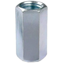 L.H. Dottie RRC21 Reducing Rod Coupling, 3/8-Inch to 1/4-Inch Diameter by 1-Inch Length, Zinc Plated, 50-Pack