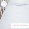 100% Cotton 2 Piece Duvet Cover and Pillowcase 70 x
