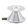Stainless Steel Coffee Filter Reusable Double Layer Brew Dripper with