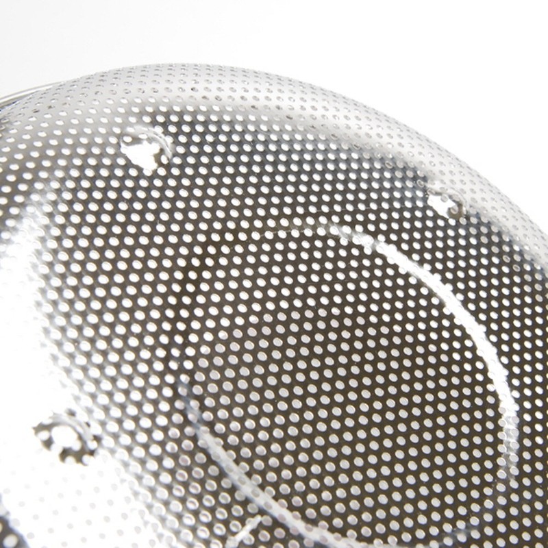 Queen Sense Domestic perforated stainless steel large sieve 24cm stainless