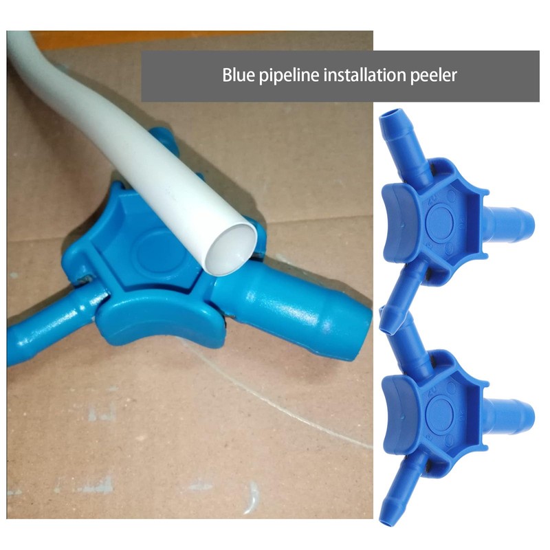 eMagTech 2PCS Reamer PPR Calibrator Manual Chamfer Plumber Tools for