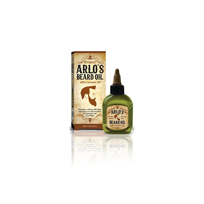Arlo's Beard Oil with Coconut Oil, 2.5 Fluid Ounce