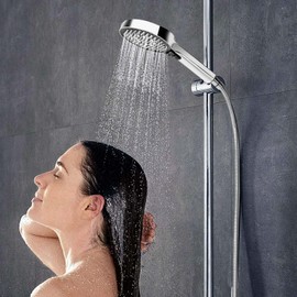 Colist Duschkopf und 2 m Schlauch, Hochdruck-Duschköpfe mit 6 Sprühmodi, Turboaufladung Design, Leistungssteigerung für niedrigen Wasserdruck