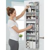 Over the Door Hanging Organizer for Bathroom & Nursery -