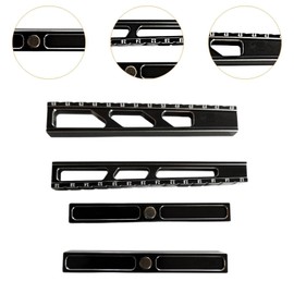 Dickly 4 Pieces Model Car Adjuster Ruler Universal RC Height Ruler for 1:10 Scale