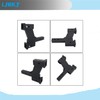 LABLT Matte Black Trailer Dual Hitch Extender for 2 Inch