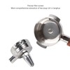 58mm Portafilter Single Head Extraction Solid Wood Handle Stainless Steel