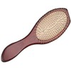 Ironwood oval brush stand / 철목 타원 브러시대