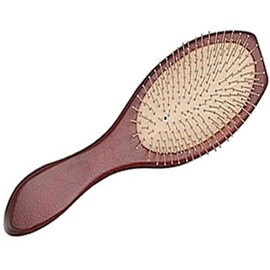 Ironwood oval brush stand / 철목 타원 브러시대