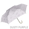 Nakatani Natural Basic Folding Umbrella, UV Lyrica, Charcoal Gray [924-055],