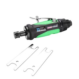 OEMTOOLS 24406 1/4 Inch Air Die Grinder, 7 1/2 Inch Air Grinder Tool, Electric Die Grinder, Straight Angle Die Grinder, Multipurpose Die Air Grinder